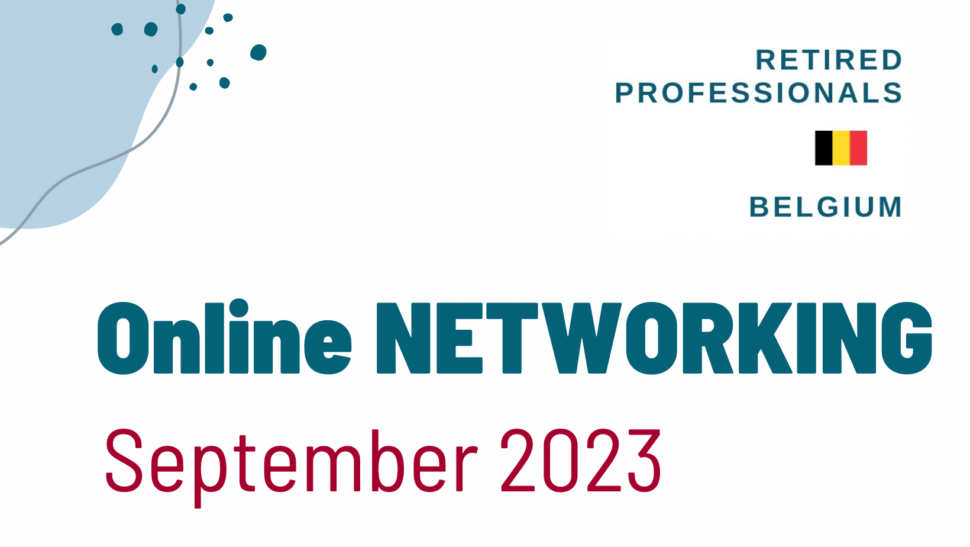 Retired Professionals Belgium Networking September 2023